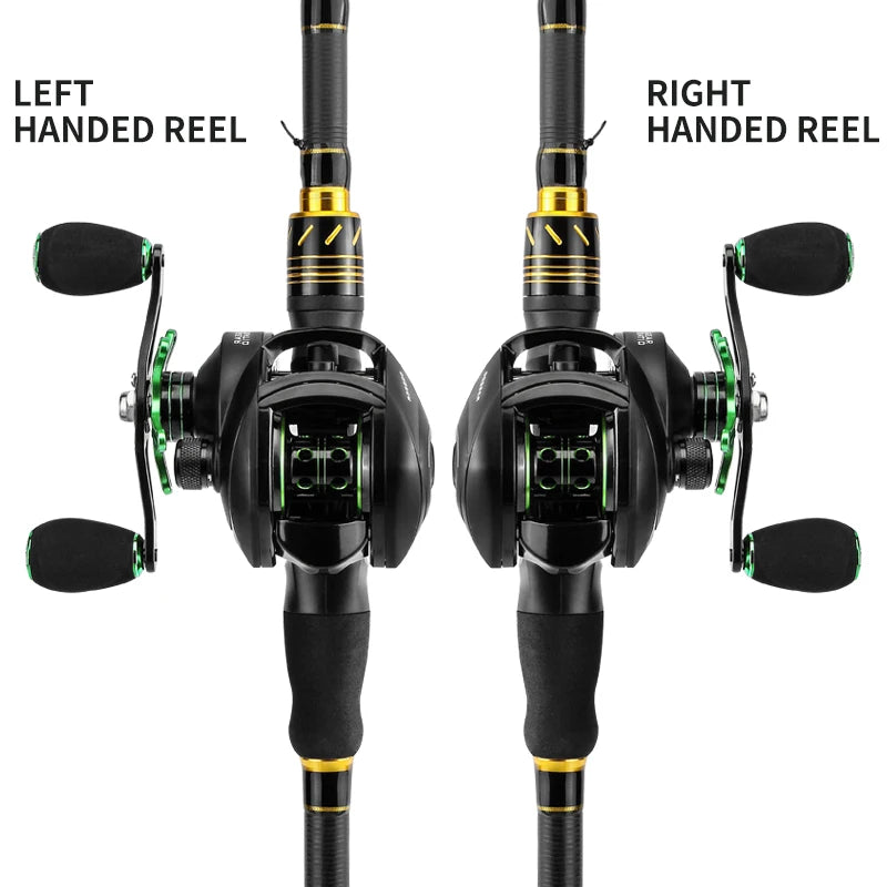 Baitcasting Reel BS2000 8.1:1 High Speed Reel