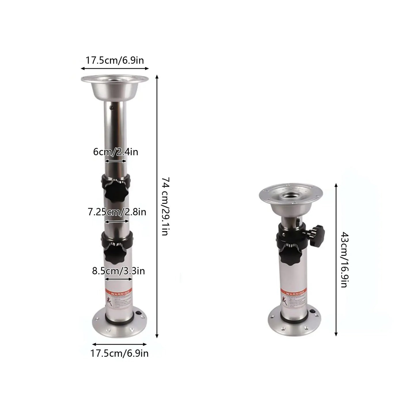 Adjustable Table Pedestal Stand