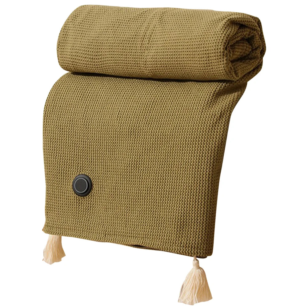 Wearable USB Heated Blanket Shawl 3 Heating Levels