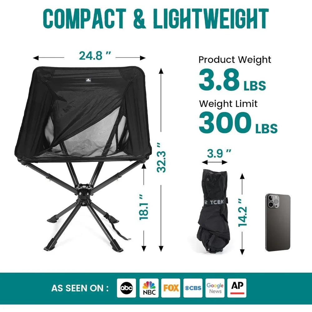 Portable Collapsible Folding Chair for Adults