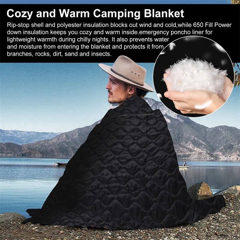 Lightweight All Weather Tactical Woobie Blanket