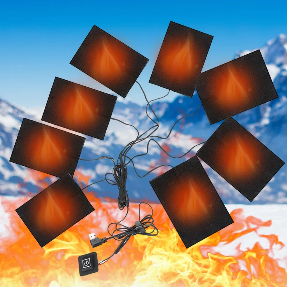 USB Heating Pads for DIY Heated Clothing