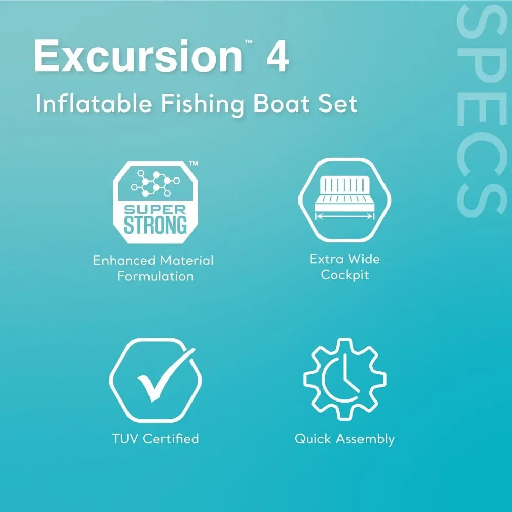 Excursion Super Tough PVC Inflatable Boat