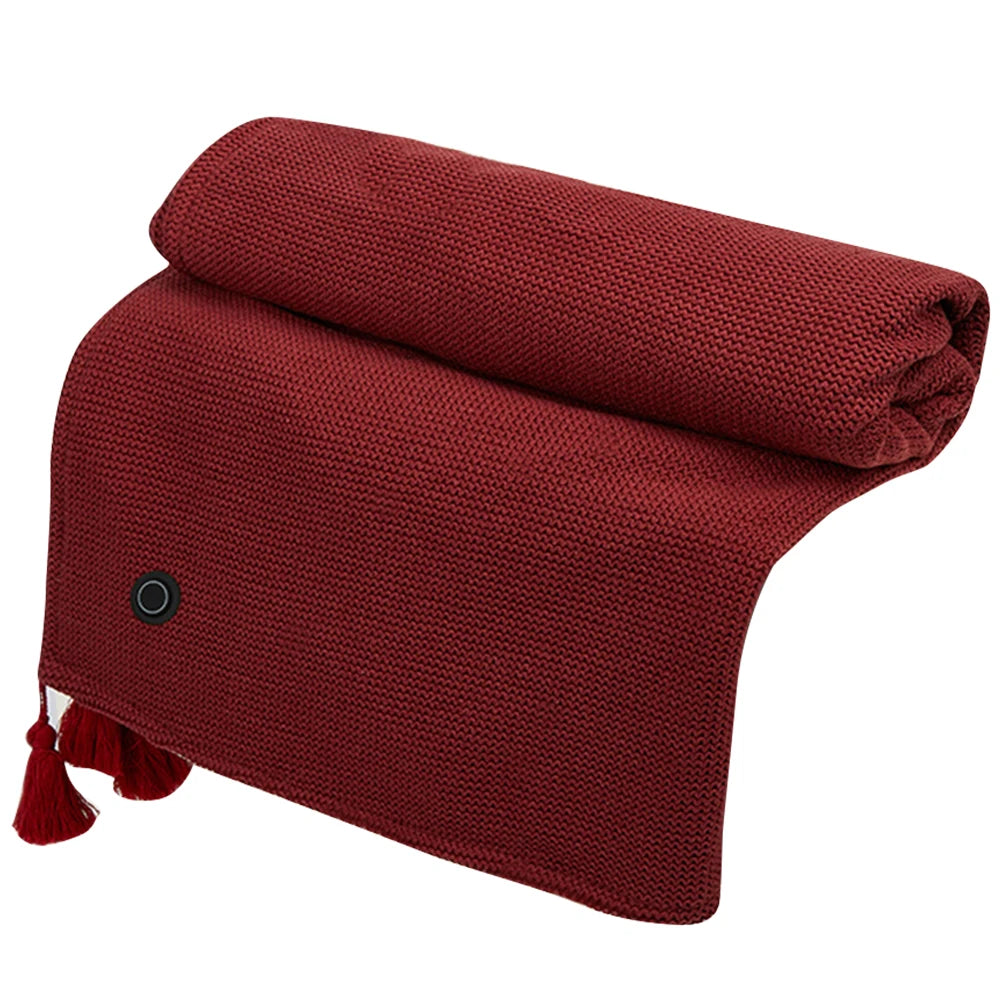 Wearable USB Heated Blanket Shawl 3 Heating Levels