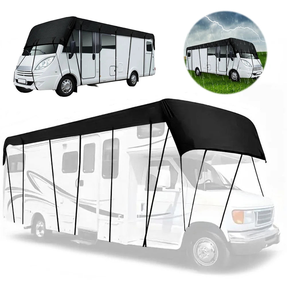 Oxford Cloth Weatherproof Large RV Roof Protector 8.5x3m All-Season
