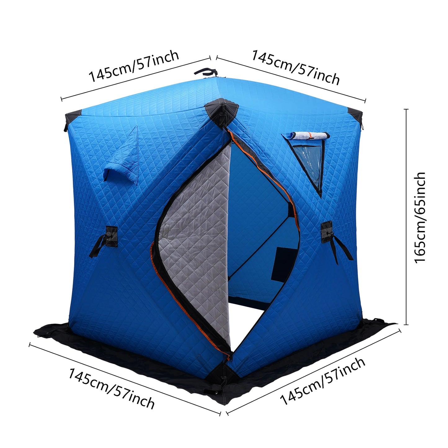 Portable Insulated Ice Fishing Tent