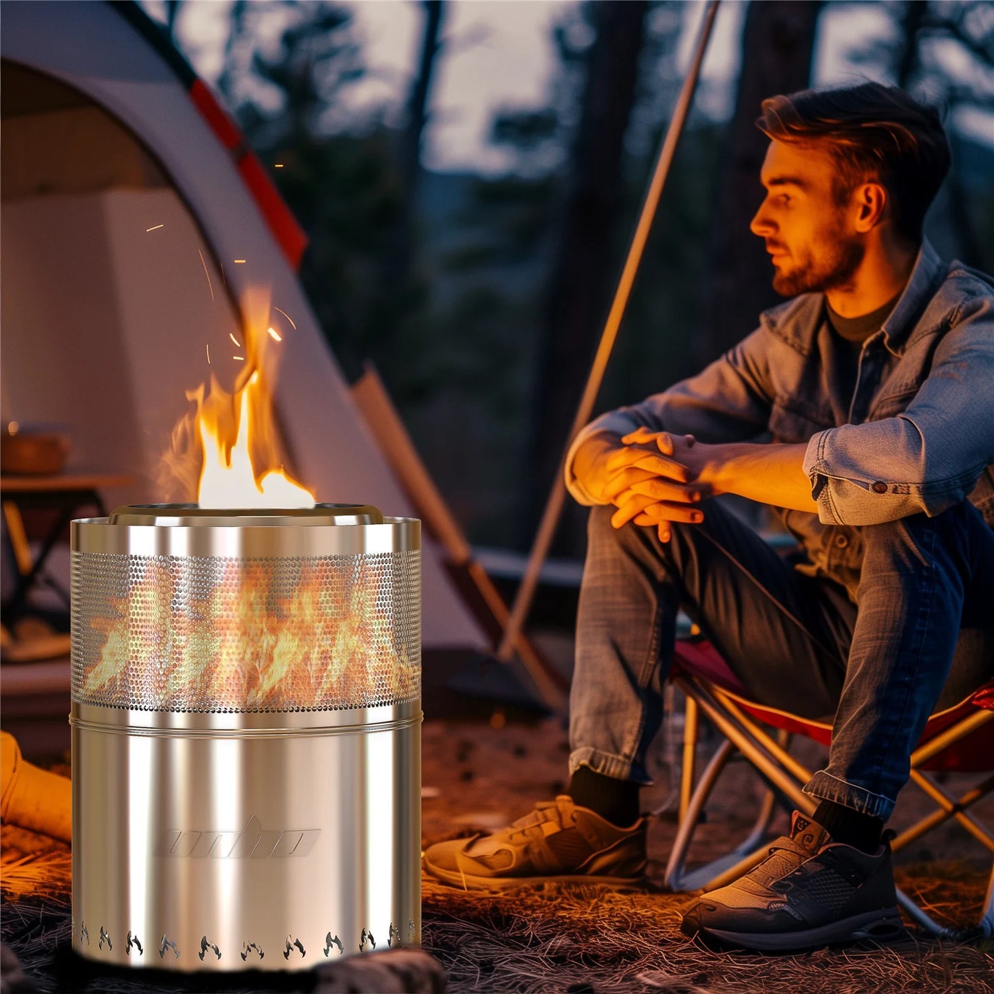 Portable Stainless Steel Fire Pit