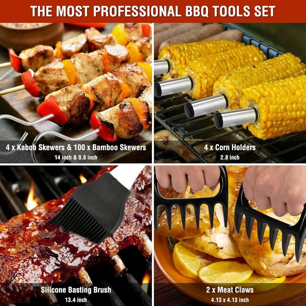 122PCS BBQ Tool Set