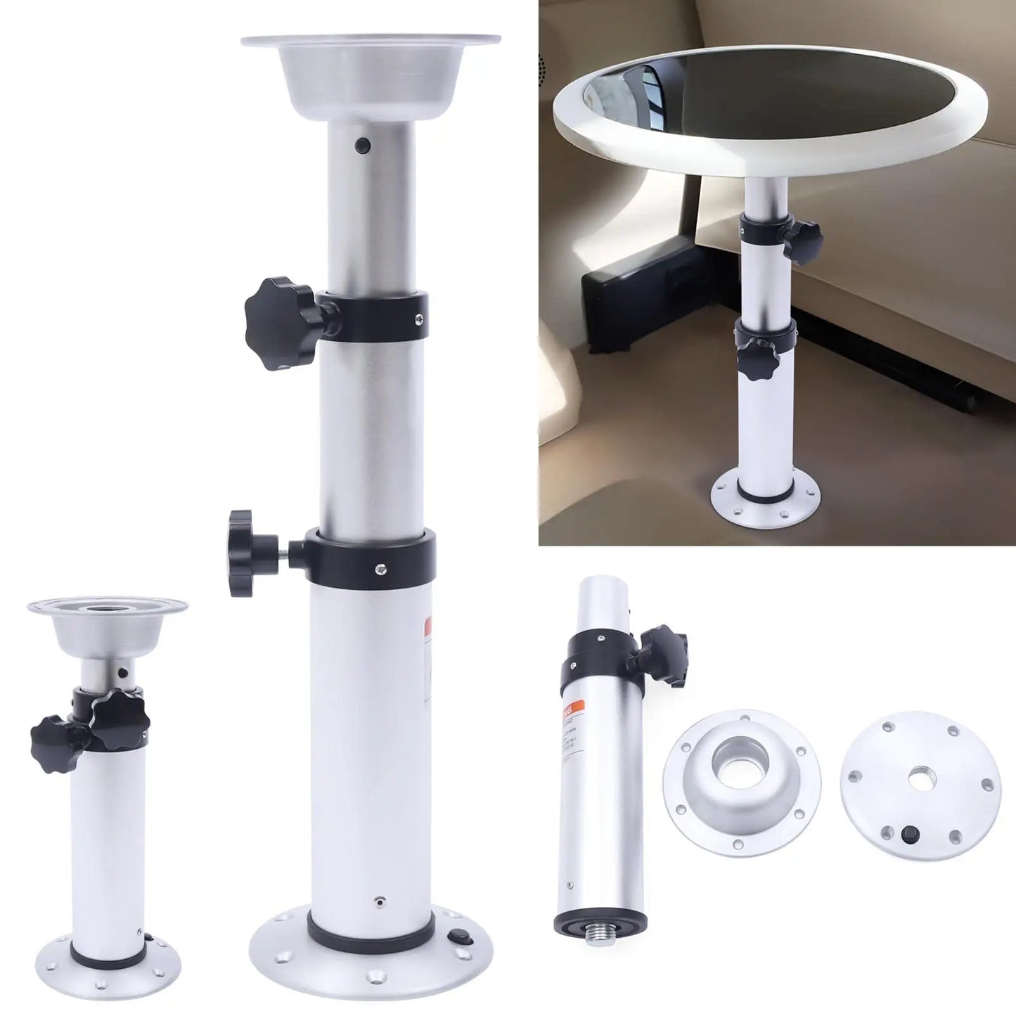 Adjustable Table Pedestal Stand