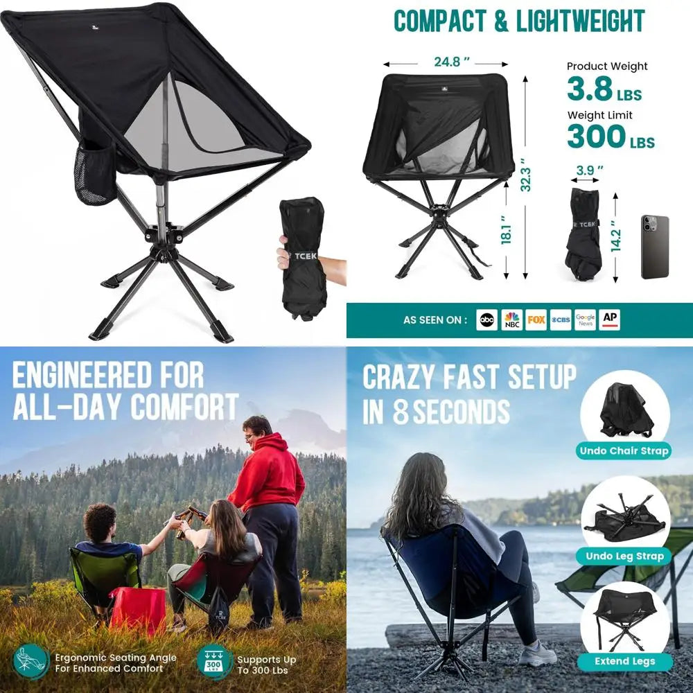 Portable Collapsible Folding Chair for Adults