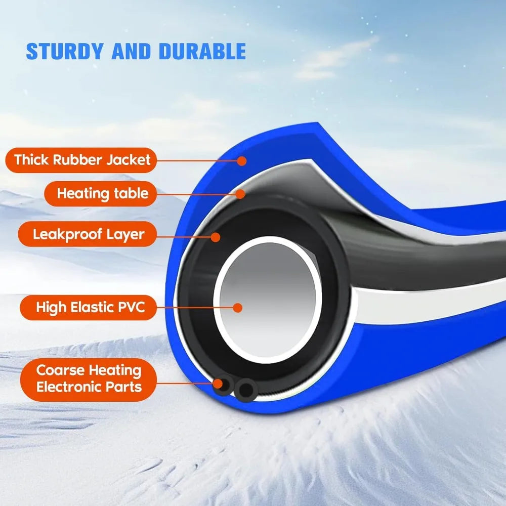 Heated Water Hose for RV, Water Line Freeze Protection