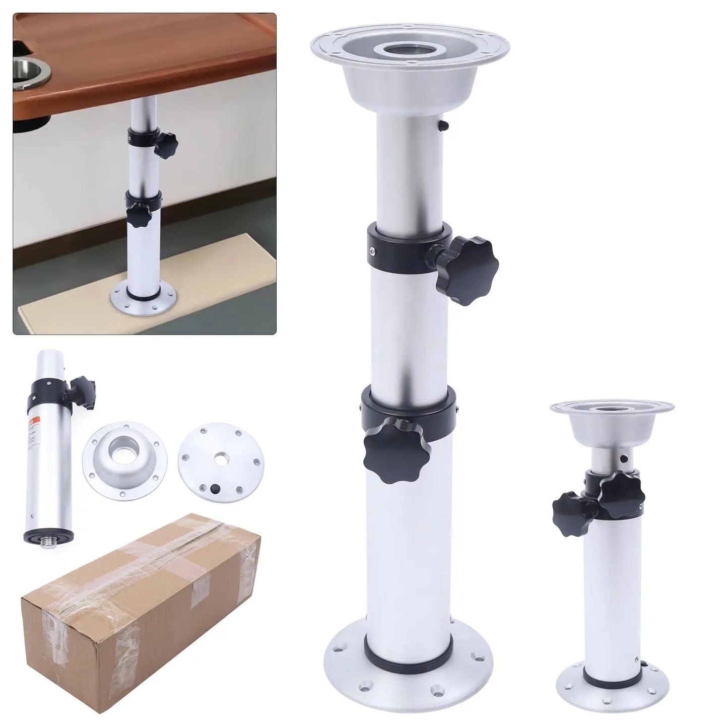 Adjustable Table Pedestal Stand