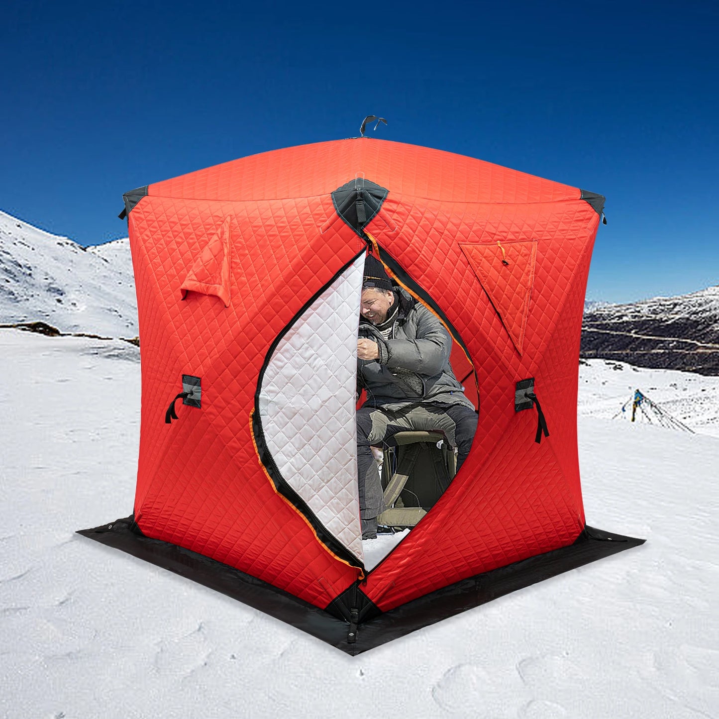 Portable Insulated Ice Fishing Tent