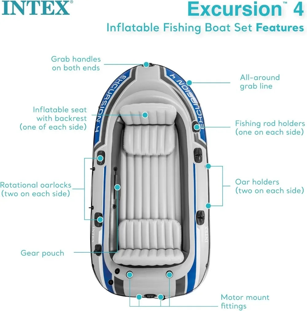 Excursion Super Tough PVC Inflatable Boat