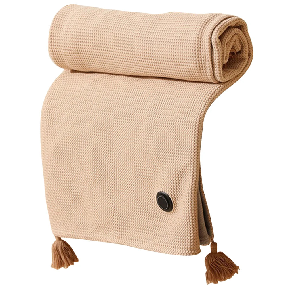 Wearable USB Heated Blanket Shawl 3 Heating Levels