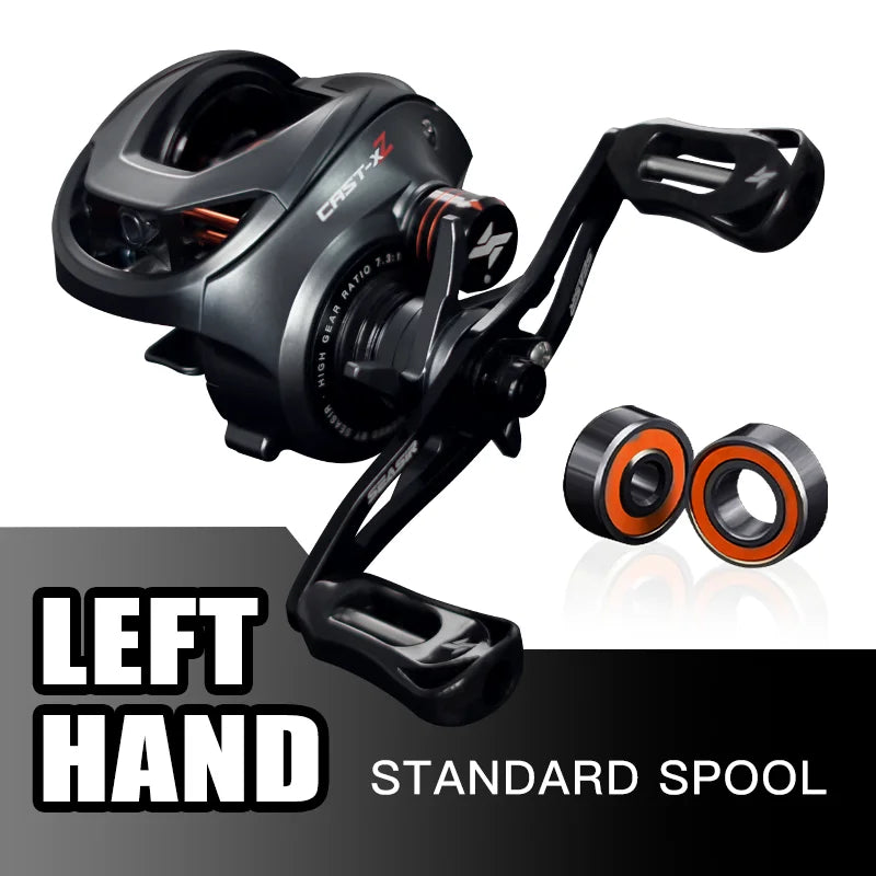 SEASIR Cast X2 Baitcasting Reel 7.3:1