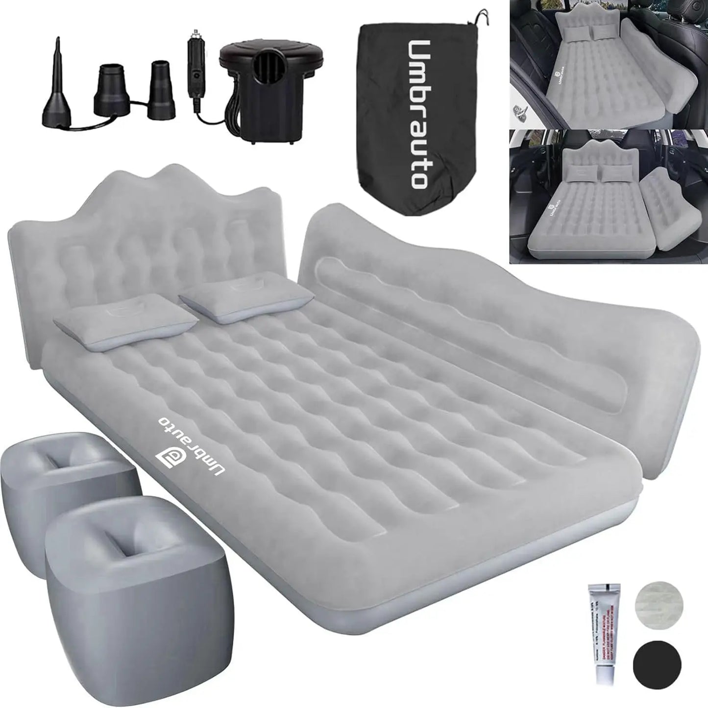 Inflatable Air Mattress for Backseat