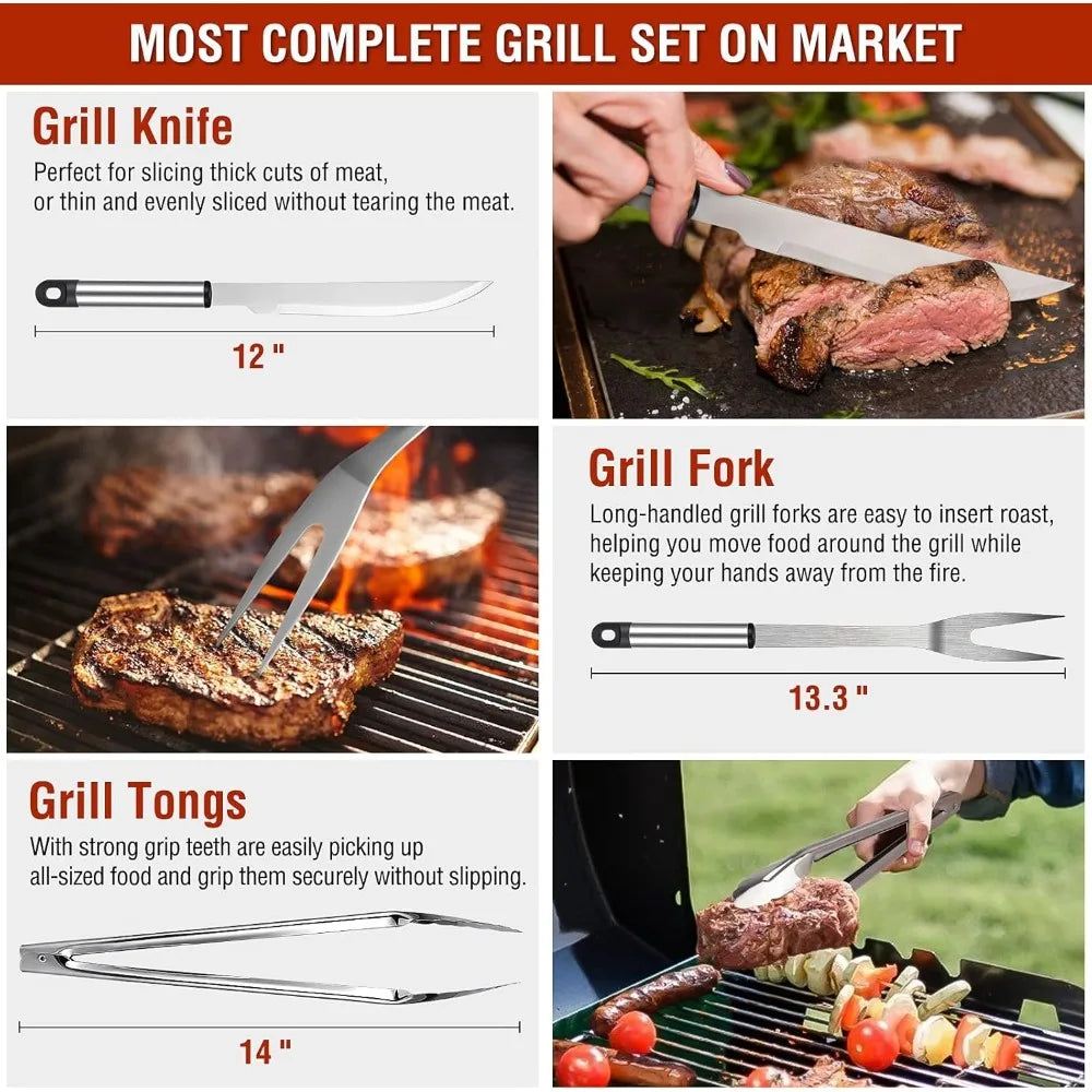 122PCS BBQ Tool Set
