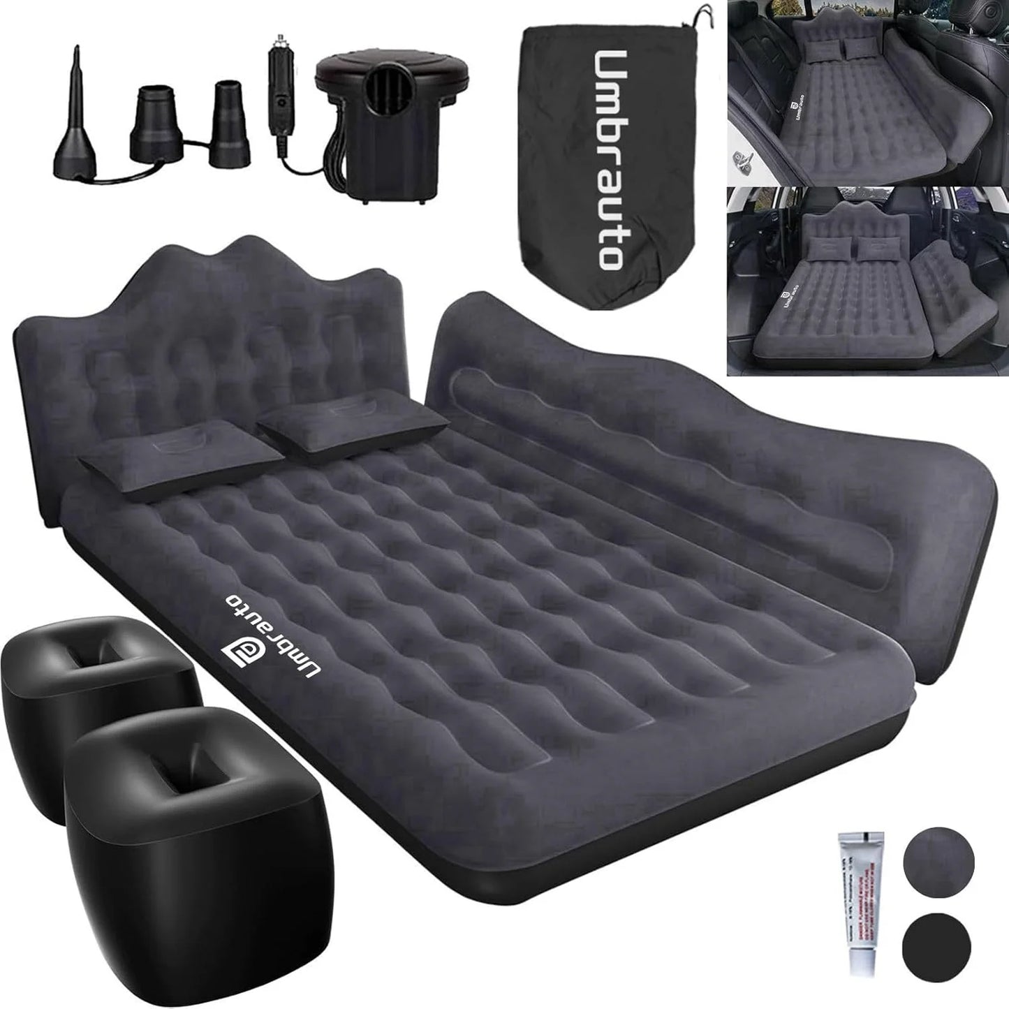 Inflatable Air Mattress for Backseat