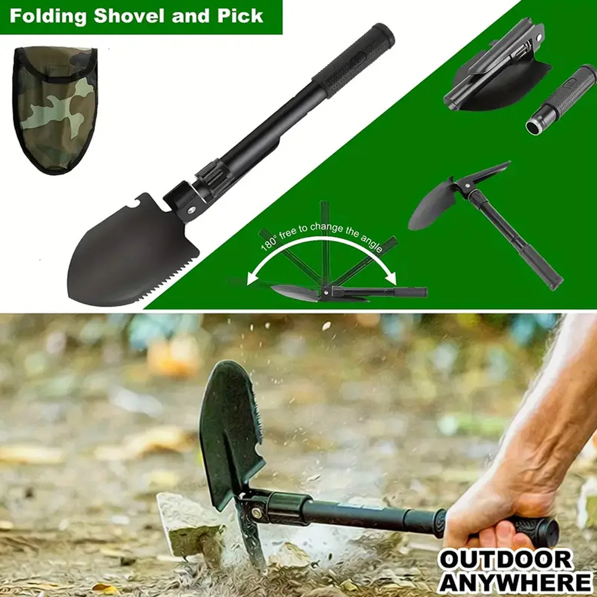 Survival Tool Set Multifunctional Self-defense Supplies and First Aid Kit