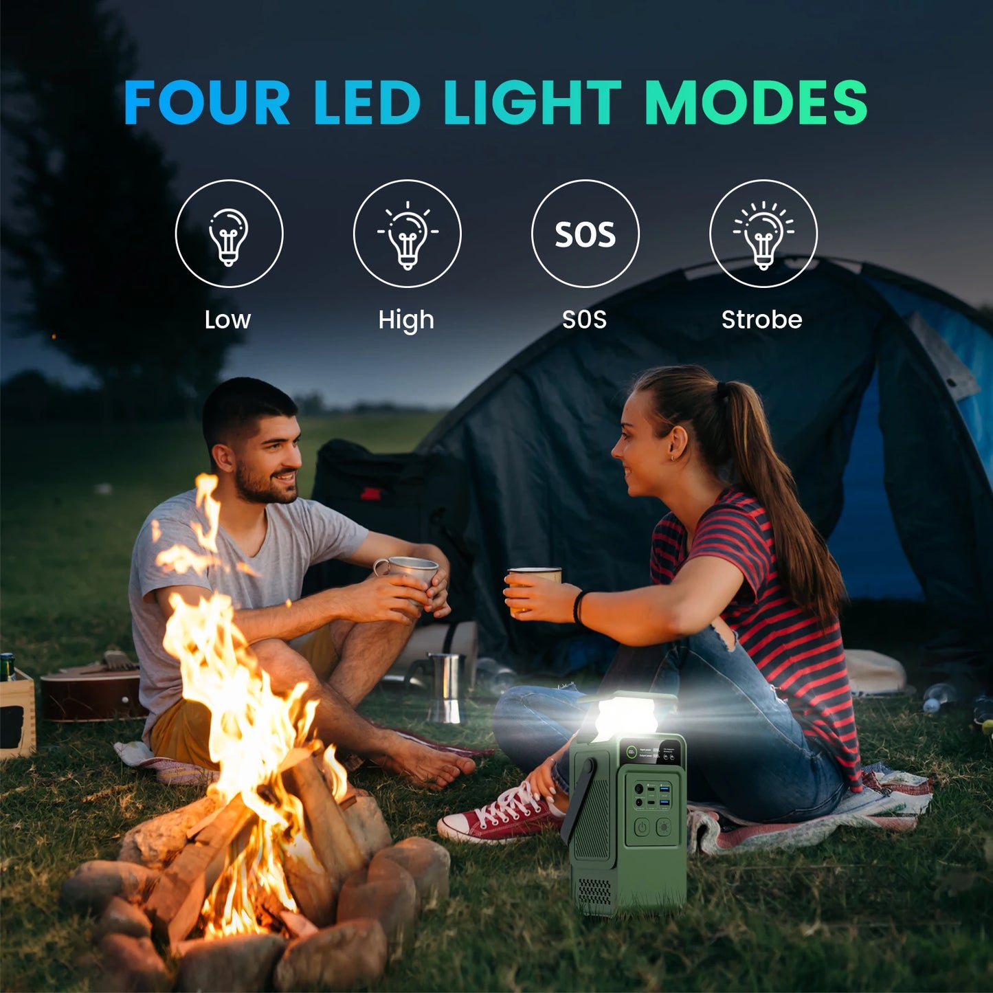 Portable Power Station 60000mAh Charger USB TYPE-C Port