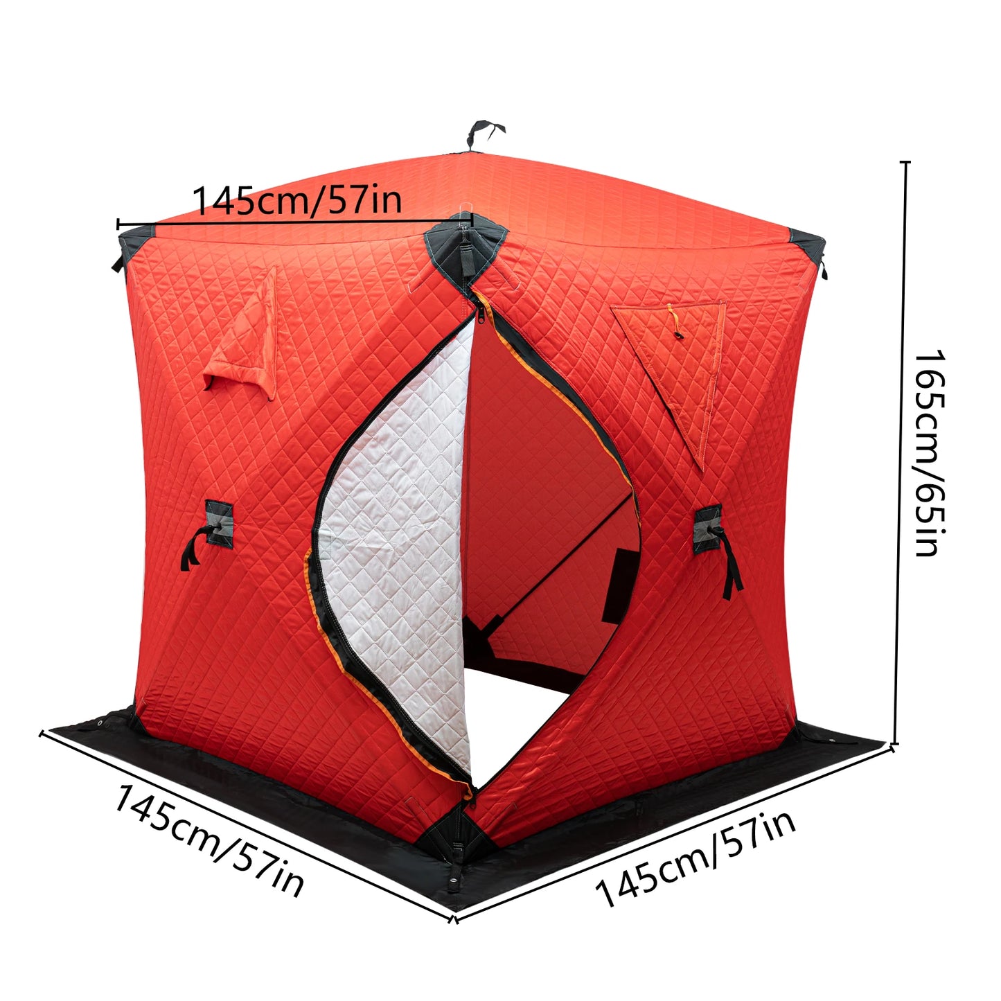Portable Insulated Ice Fishing Tent