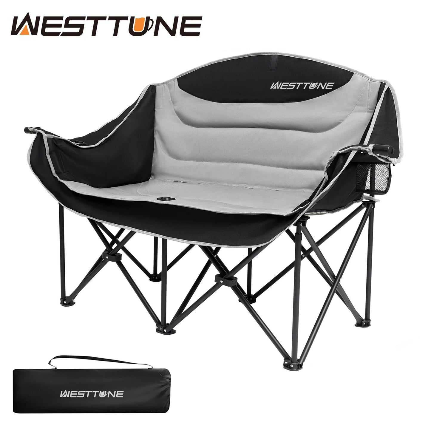 Oversized Outdoor Couch Double Folding Camping Chair