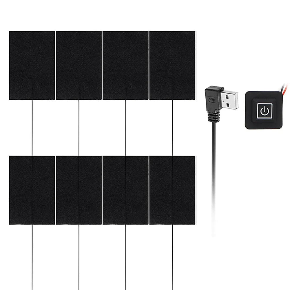 USB Heating Pads for DIY Heated Clothing