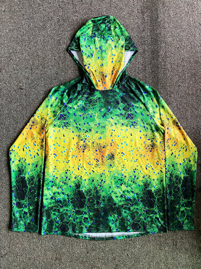 Long Sleeve Sun Protection Fishing Hoodie