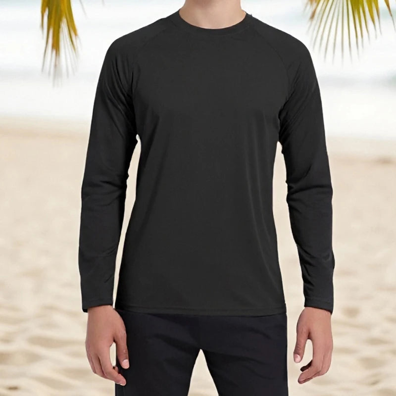 Men s Performance Long Sleeve T-shirts with UPF 50 Sun Protection