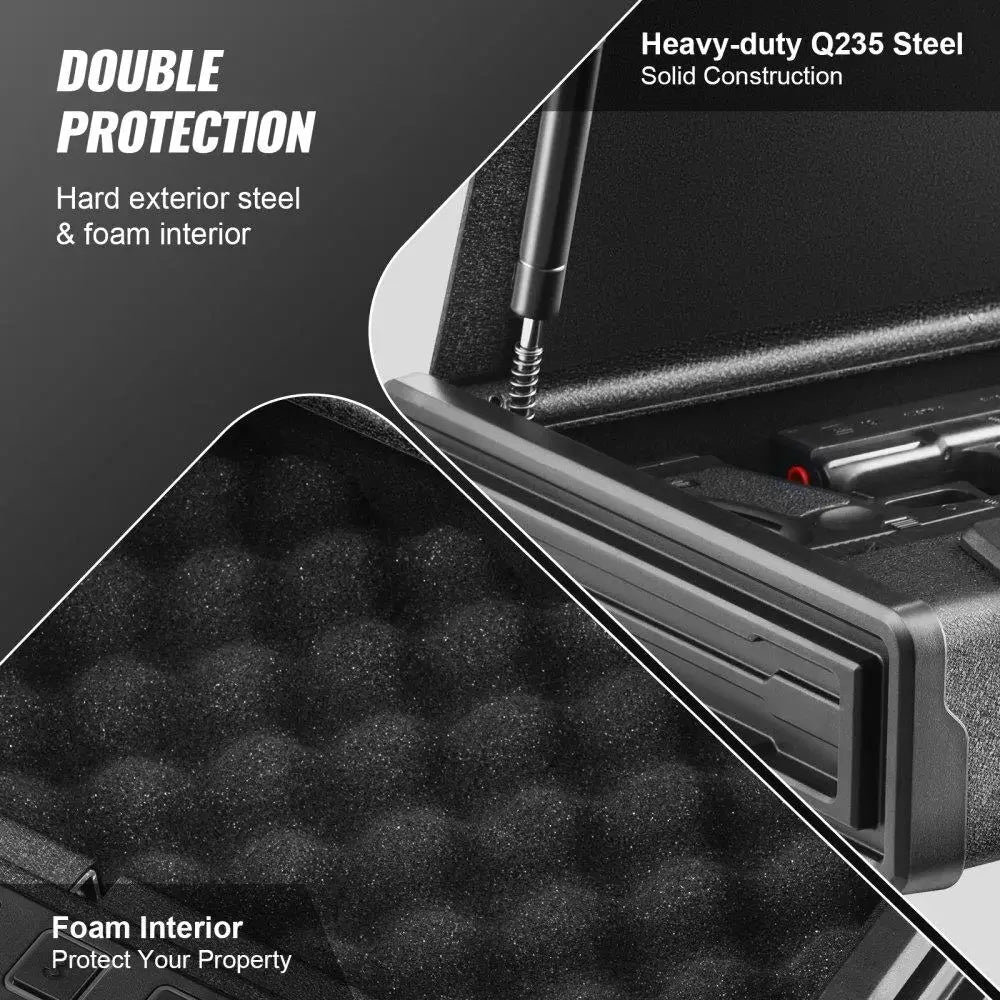 Quick Access Biometric Handgun Safe