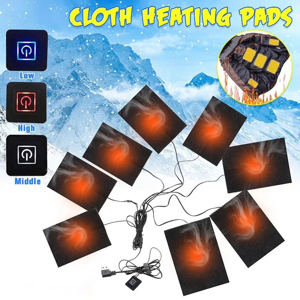 USB Heating Pads for DIY Heated Clothing