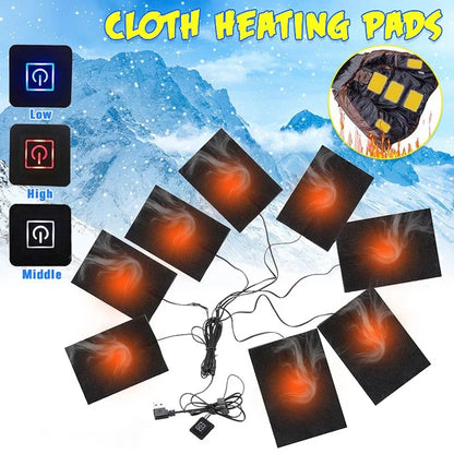 USB Heating Pads for DIY Heated Clothing