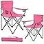 2 Pack Camping Chairs with Fan