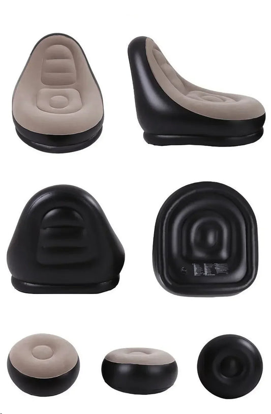 Inflatable Chair with Footstool