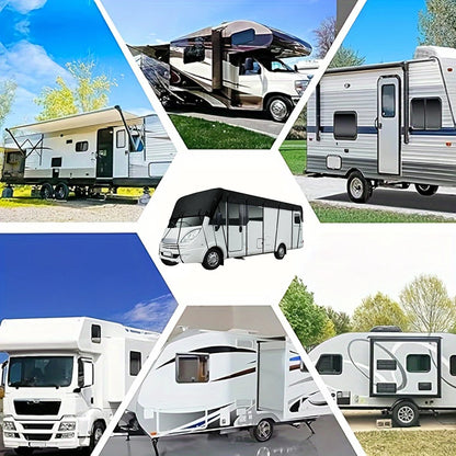 Oxford Cloth Weatherproof Large RV Roof Protector 8.5x3m All-Season