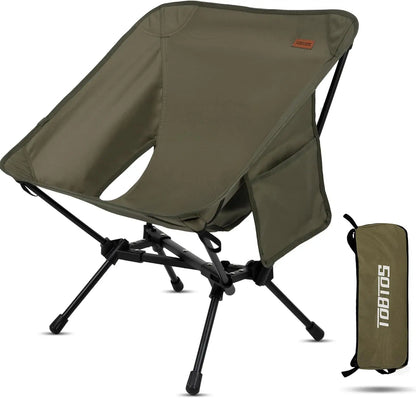 Portable High Back Camping Chair, Support Heavy Duty 440 lbs
