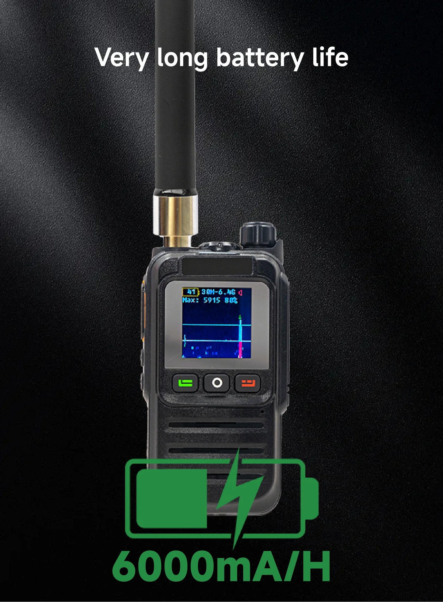 Handheld UAV Multi-band Detector Detection Distance 1-3KM