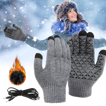 Electric Heated Touch Screen Gloves