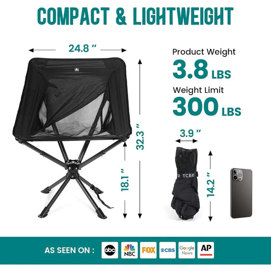 Portable Collapsible Folding Chair for Adults