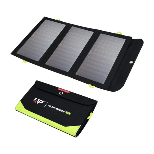 High Efficiency Flexible Foldable Solar Panel 5V Battery Charger 21W