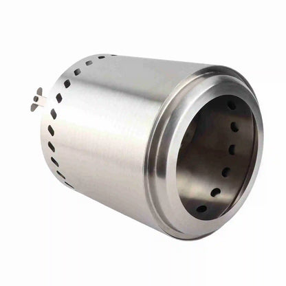 Portable Small Stainless-Steel Wood Burning Smokeless Firepit