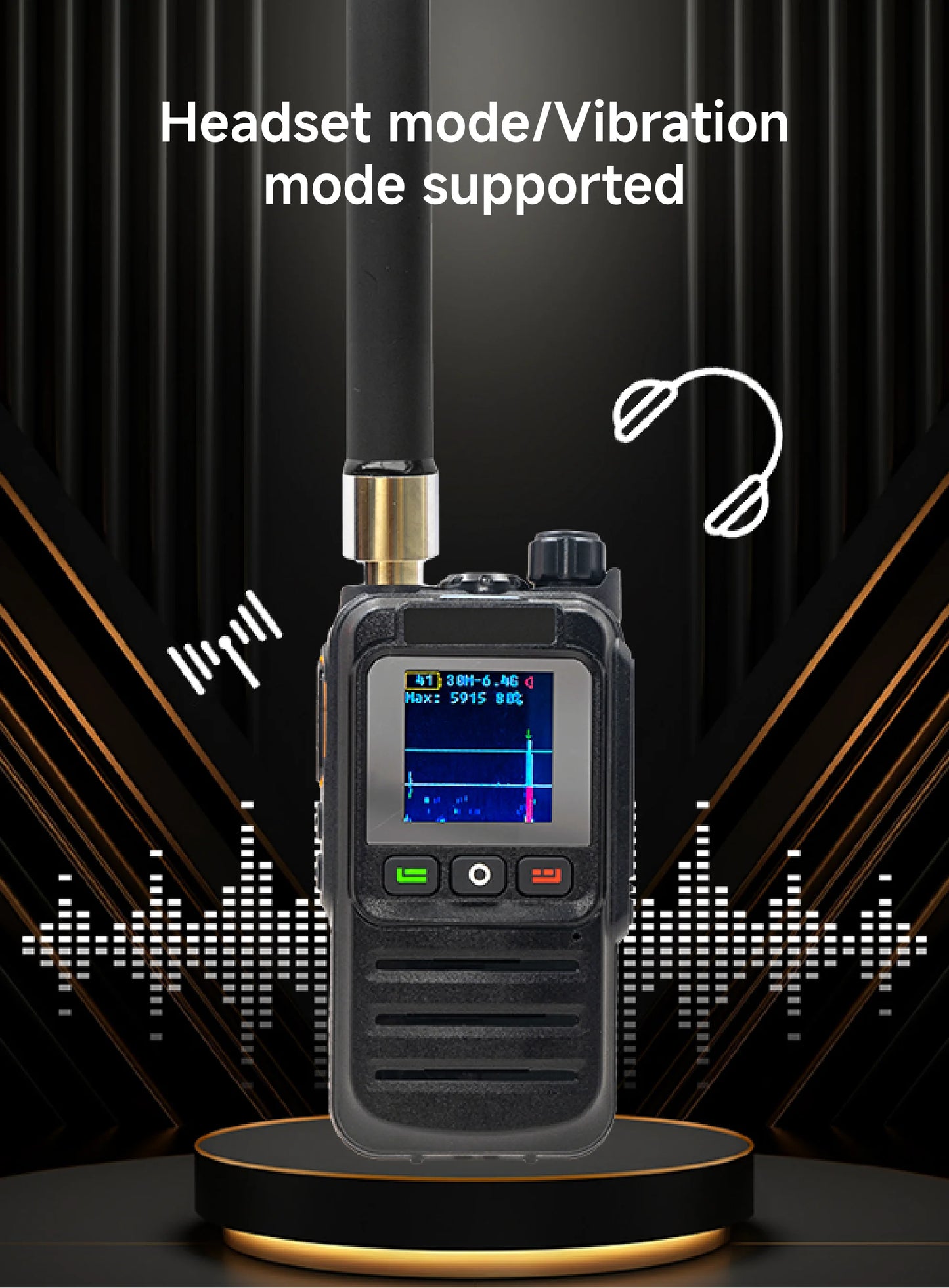 Handheld UAV Multi-band Detector Detection Distance 1-3KM