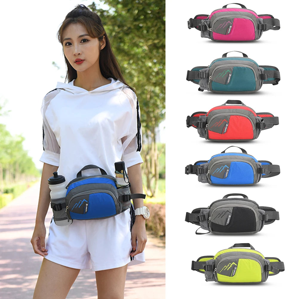 Waterproof Fanny Pack with Bottle Holder