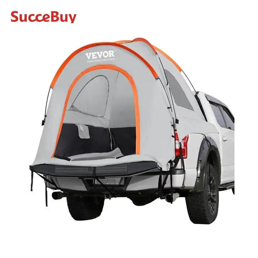Waterproof Double Layer Truck Bed Tent with Rain Layer 6.4-6.7'/5.5-6'