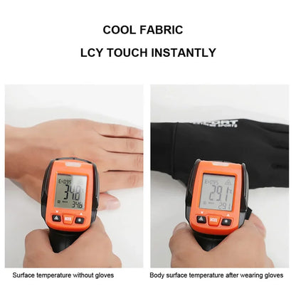 Ice Cool Anti-UV Men Women Fishing Gloves