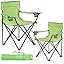 2 Pack Camping Chairs with Fan