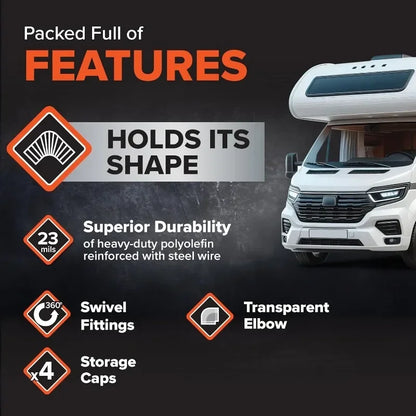 20-Ft RV Sewer Hose Kit