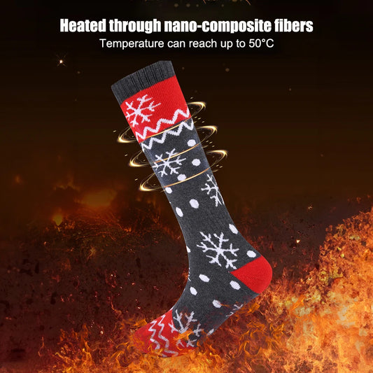 Rechargeable Heated Socks for Men Women