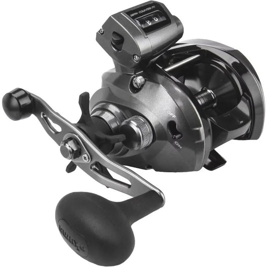 Low Profile Line Counter Graphite Frame Trolling Reel